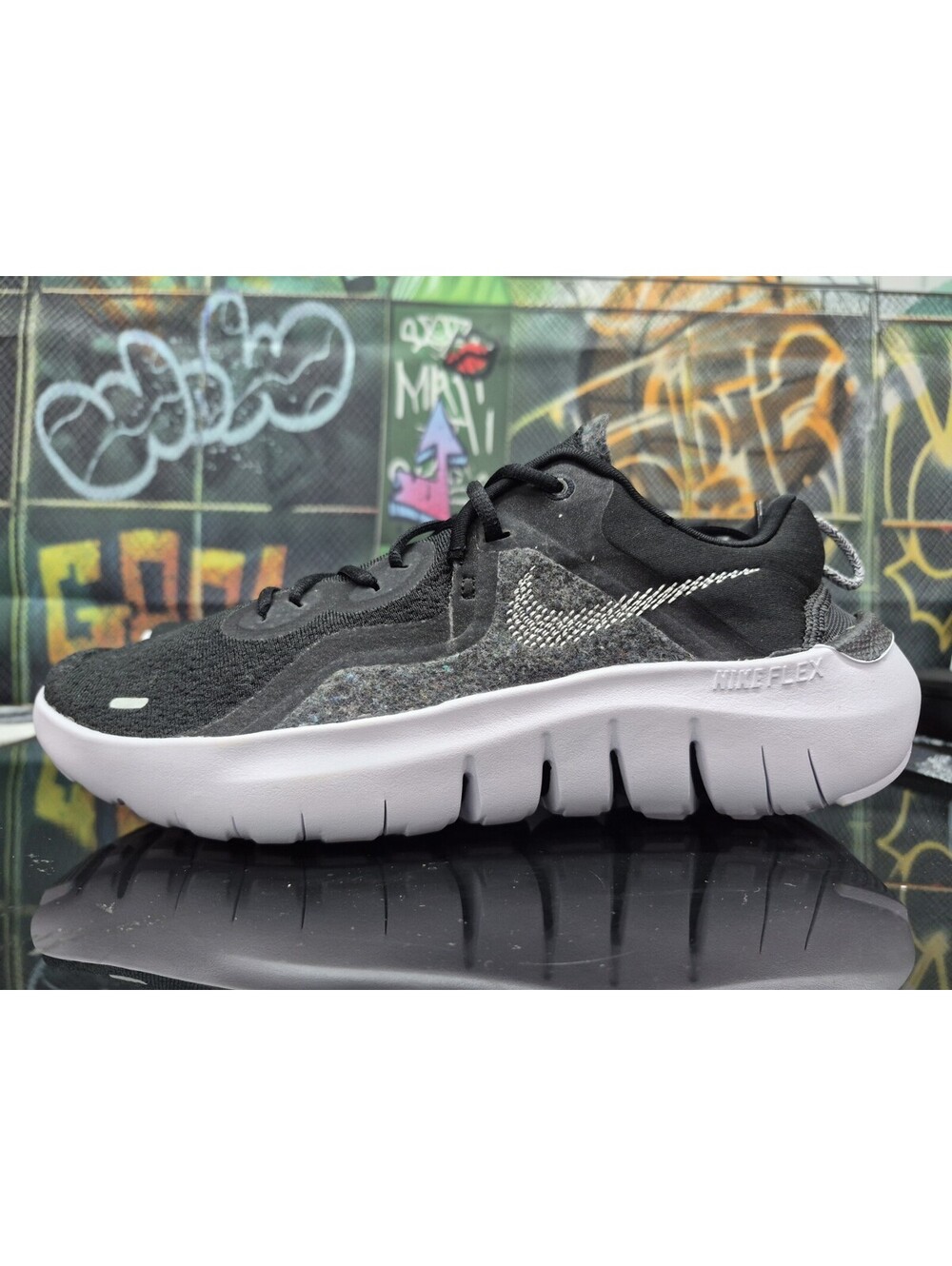Nike Giannis Immortality 4 Triple Black Mens Sz 8m Women's Size 9.5W